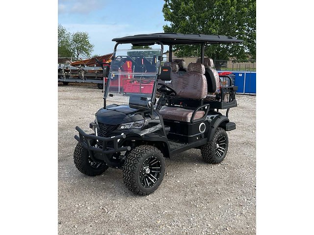 Sdlool gc22s 2+2 off-road golf cart groen golfkar - afbeelding 1 van  9