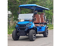 Sdlool gc42s 4+2 off-road golf cart blauw golfkar - afbeelding 1 van  9