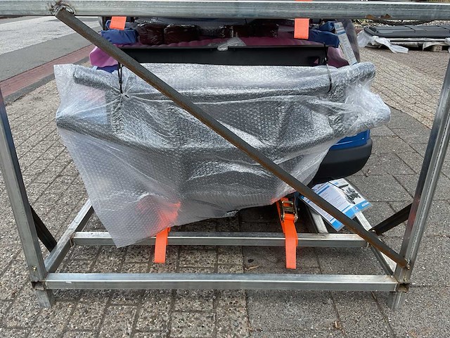 Sdlool gc42s 4+2 off-road golf cart blauw golfkar - afbeelding 3 van  9