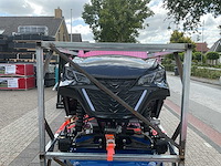 Sdlool gc42s 4+2 off-road golf cart zwart golfkar - afbeelding 2 van  3