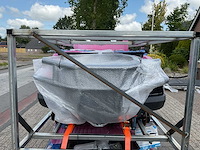 Sdlool gc42s 4+2 off-road golf cart zwart golfkar - afbeelding 3 van  8