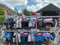 Sdlool gc42s 4+2 off-road golf cart zwart golfkar - afbeelding 5 van  9