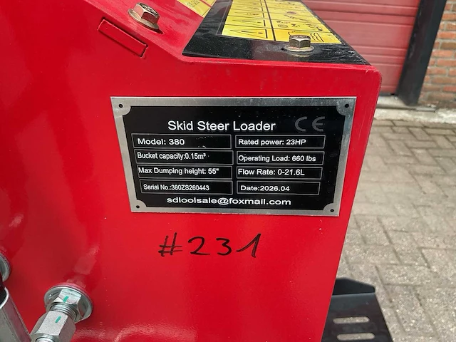 Sdlool sl380 rood schranklader - afbeelding 15 van  22