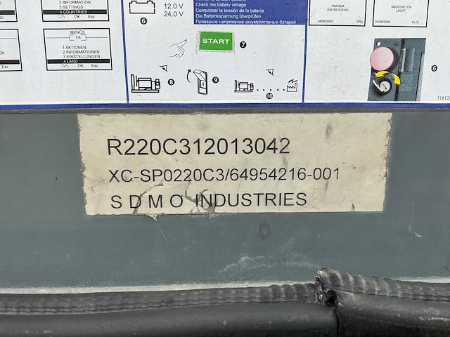 Sdmo - 2012 - 220kva - stoomgenerator - afbeelding 17 van  24