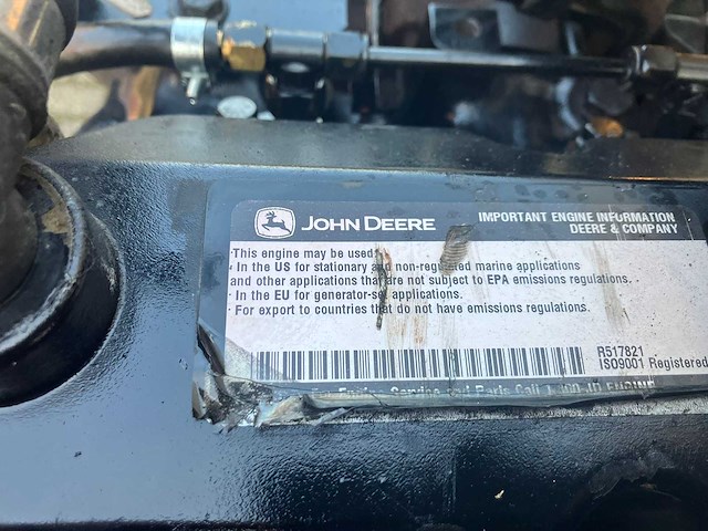 Sdmo / john deere - jm40k met overnamekast - stroomgenerator - afbeelding 7 van  21