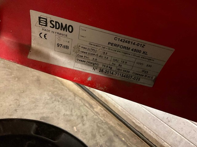 Sdmo perform 4500 xl noodstroomaggregaat - afbeelding 7 van  7