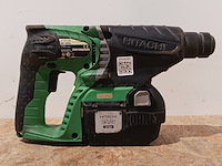 Sds boormachine (accu), hitachi, dh25dl, groen, 2016 - afbeelding 6 van  11