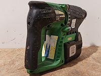 Sds boormachine (accu), hitachi, dh25dl, groen, 2016 - afbeelding 8 van  11