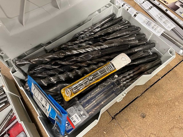 Sds boren, houtboren, gatboren in festool systainers (120x) - afbeelding 7 van  10