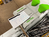 Sds boren, houtboren, gatboren in festool systainers (120x) - afbeelding 8 van  10