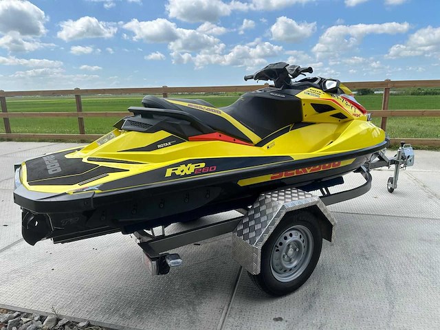 Sea doo - rxp 260 - incl trailer - waterscooter - 2015 - afbeelding 9 van  12
