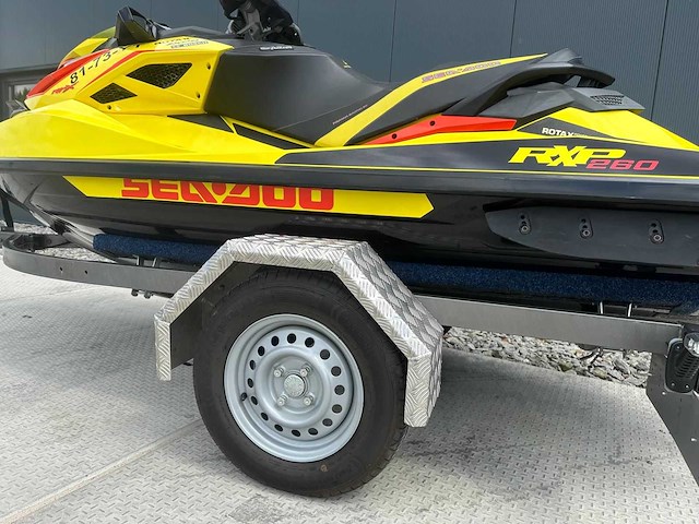 Sea doo - rxp 260 - incl trailer - waterscooter - 2015 - afbeelding 10 van  12