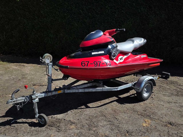 Seadoo - xp di bombadier - waterscooter - jetski + aanhanger - 90 uur - afbeelding 8 van  15