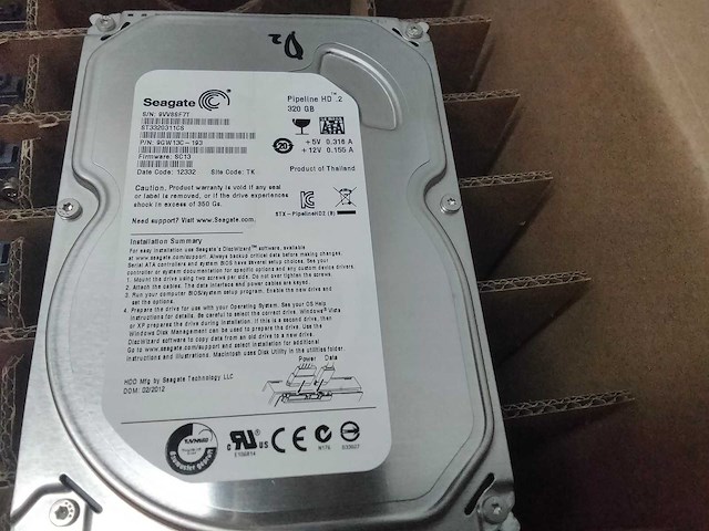 Seagate - doos met 8 harde schijven - afbeelding 2 van  4
