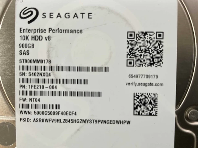 Seagate 21x 900 gb 10k sas (st900mm0178) hdds (21x) - afbeelding 3 van  12