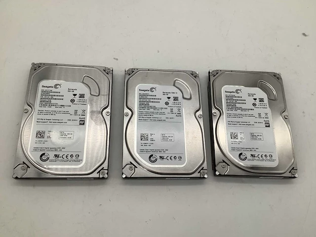 Seagate 3,5 inch interne hardeschijf 500gb (3x) - afbeelding 3 van  5