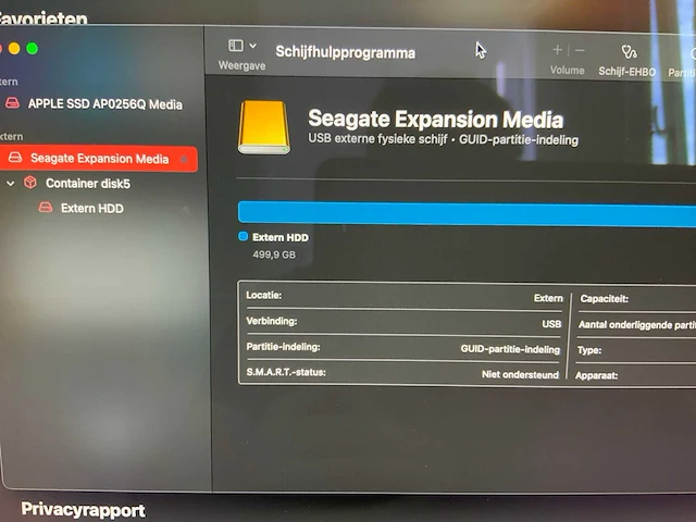 Seagate 500gb externe hdd - afbeelding 5 van  5