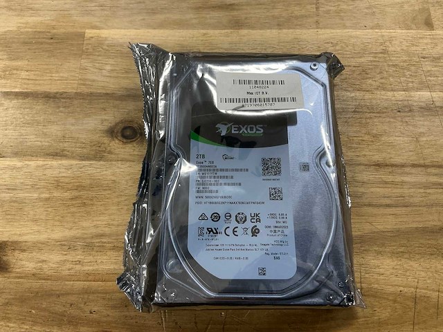 Seagate exos 7e8 2tb - afbeelding 2 van  3