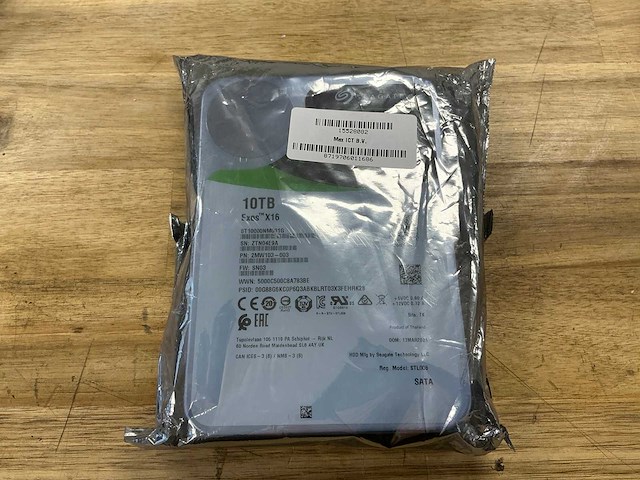 Seagate exos x16 10tb - afbeelding 2 van  3