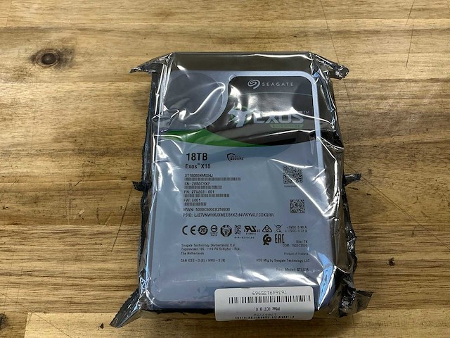 Seagate exos x18 18tb - afbeelding 1 van  2
