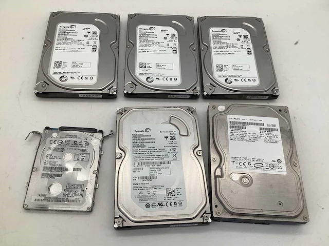 Seagate hitachi interne hardeschijf (6x) - afbeelding 2 van  5