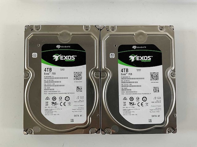 Seagate (st4000nm0115) 4 tb sata / (st2000nm0055) 2 tb sata hdds (9x) - afbeelding 4 van  8