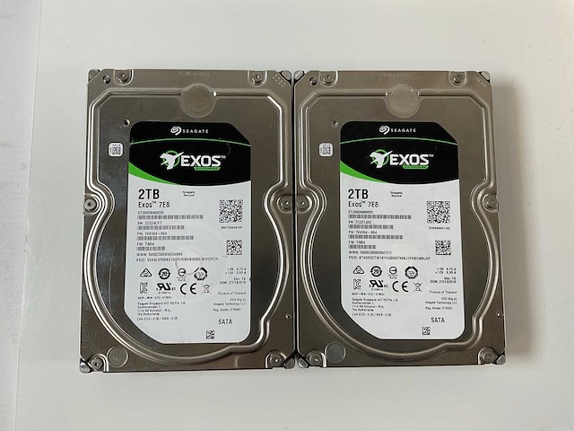 Seagate (st4000nm0115) 4 tb sata / (st2000nm0055) 2 tb sata hdds (9x) - afbeelding 6 van  8