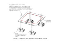 Seakeeper 7 - 9 | m8000 adaptor saddle kit - 90258 - afbeelding 2 van  6