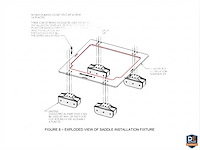 Seakeeper 7 - 9 | m8000 adaptor saddle kit - 90258 - afbeelding 1 van  6