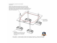 Seakeeper 7 - 9 | m8000 adaptor saddle kit - 90258 - afbeelding 2 van  6