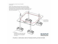 Seakeeper 7 - 9 | m8000 adaptor saddle kit - 90258 - afbeelding 1 van  5