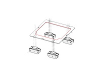 Seakeeper 7 - 9 | m8000 adaptor saddle kit - 90258 - afbeelding 1 van  6