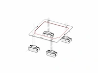 Seakeeper 7 - 9 | m8000 adaptor saddle kit - 90258