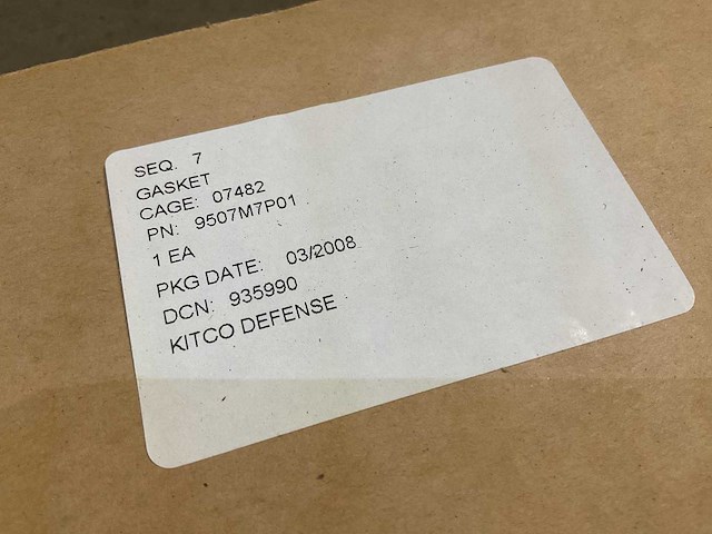 Seal replacement parts kit - afbeelding 4 van  6