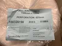 Sealed air cell-aire 2.0 mm verpakkingsschuim (1.500 mm x 120 meter) (6x) - afbeelding 3 van  4