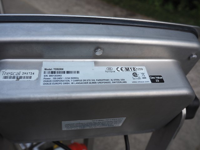 Sealing system / ohaus / mettler toledo - afbeelding 7 van  18