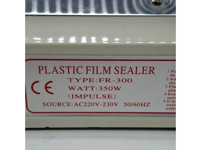 Sealmachine, fr-300 - afbeelding 5 van  7