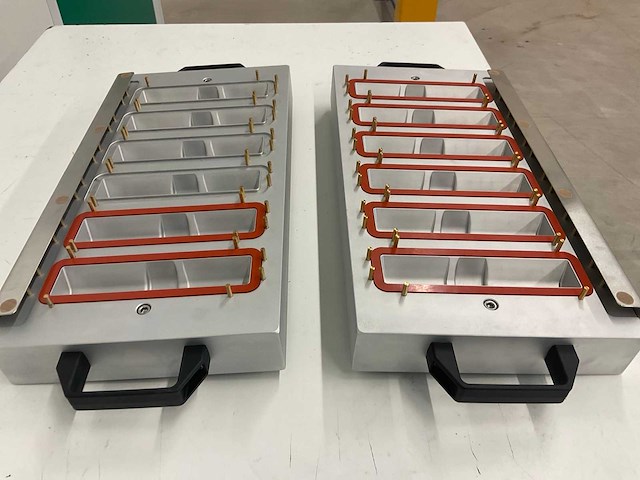 Sealmal/matrijs dubbele set 2 x 6 stuks - afbeelding 1 van  8
