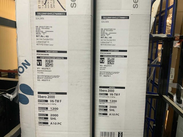 Sealskin - libero 2000 - douche & badwand - afbeelding 2 van  3