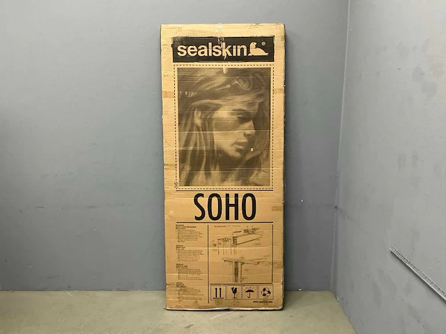Sealskin - soho - douchedeur 210 x 90 cm - afbeelding 5 van  5