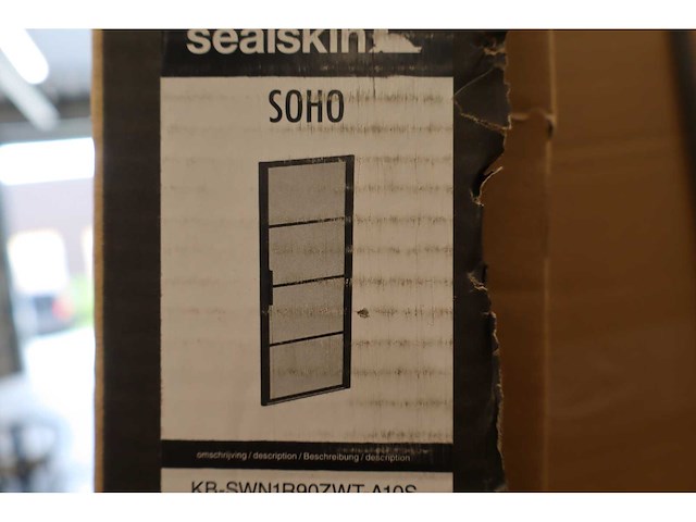 Sealskin - soho - douchedeur (rechtsdraaiend) - afbeelding 4 van  7