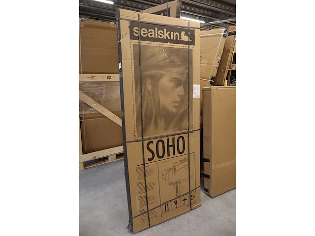Sealskin - soho - zijwand voor douchedeur / douchewand - afbeelding 4 van  6