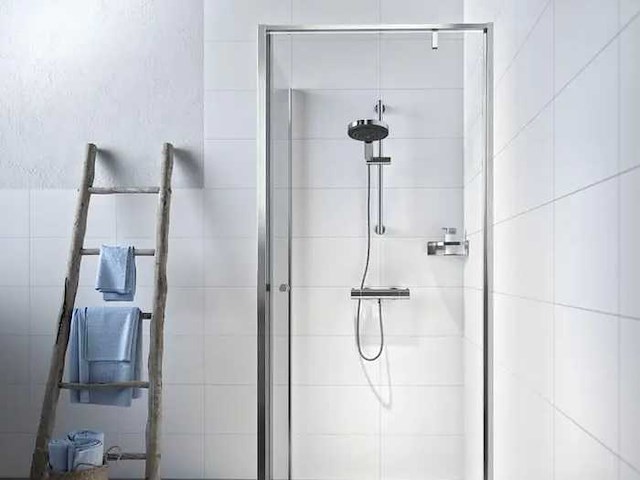 Sealskin contour rvs draaideur met zijwand 90x90x200cm - afbeelding 1 van  2