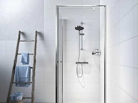 Sealskin contour rvs draaideur met zijwand 90x90x200cm - afbeelding 1 van  2