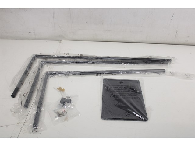 Sealskin tube handdoekrek 3armig vrijstaand geschikt voor 3 handdoeken zwart - afbeelding 3 van  3