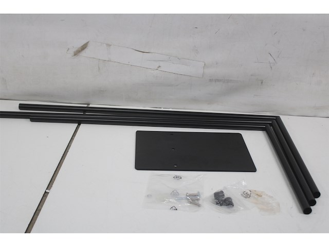 Sealskin tube handdoekrek 3armig vrijstaand geschikt voor 3 handdoeken zwart - afbeelding 3 van  3