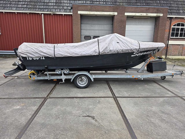Searay / doornwaard - slickcraft 177 - speedboot met trailer en mercury motor 170 pk - afbeelding 1 van  60