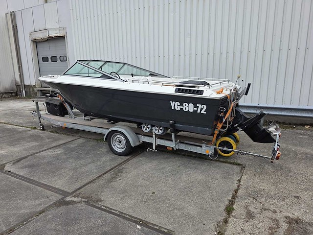 Searay / doornwaard - slickcraft 177 - speedboot met trailer en mercury motor 170 pk - afbeelding 59 van  60