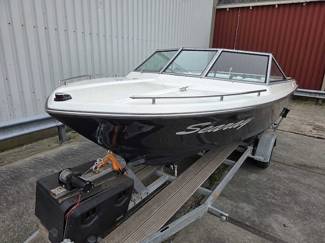 Searay / doornwaard - slickcraft 177 - speedboot met trailer en mercury motor 170 pk - afbeelding 60 van  60