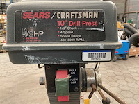 Sears craftsman 10” kolomboormachine - afbeelding 1 van  6